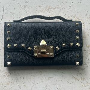 Valentino Authentic Rockstud Wallet. Like new